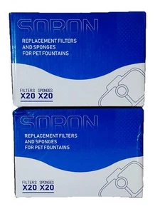 2x 20pk Cat Water Fountain Filter PLWF005/PLWF115/PLWF105 PETLIBRO Compatible - Picture 1 of 7