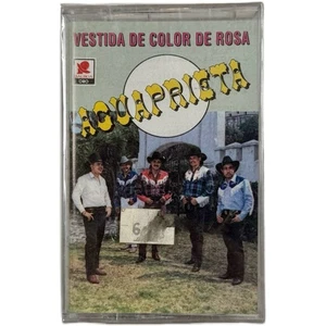 Acuaprieta – Vestida de Color de Rosa (Cassette, Sealed) Latin Balboa Oro - Picture 1 of 4