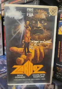 Zardoz VHS Sci-Fi Fantasy Ex-Rental - Picture 1 of 4