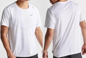NIKE Rise 365 Short Sleeve Running shirt Top Reflective - CZ9184-100 - MEN XL - Picture 1 of 1