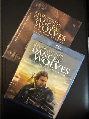 Dances with Wolves (Blu-ray, 1990) 20th Anniversary Kevin Costner. NEW 2 DiscSet - Image 1 of 2