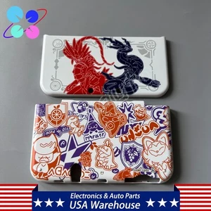 Para Nintendo Nuevo 3DS XL 3DS LL Funda Protectora Superior e Inferior Carcasa Carcasa Cubierta - Imagen 1 de 5