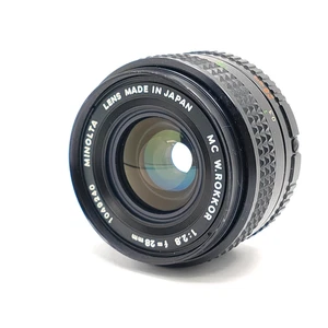 [ Near MINT ] MINOLTA MC W.ROKKOR 28mm F/2.8 MF Wide Angle Lens from JAPAN - Picture 1 of 9