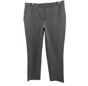 Quittenhose Damen XL anthrazit grau Ultra Stretch Ponte Viskose gerades Bein  - Bild 1 von 11