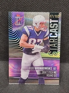 2024 Topps Signature Class Rob Gronkowski Green /150 Starcast Acetate #SC-17 - Picture 1 of 3