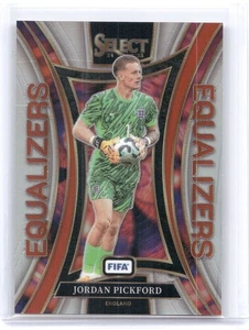 2024-25 Panini Select FIFA JORDAN PICKFORD ECUALIZADORES PRIZM - Imagen 1 de 2