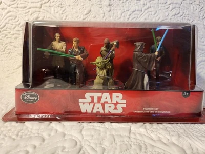 Star Wars - El Retorno del Jedi - Disney - Juego de 6 estatuillas nuevo con etiquetas Foto 1 de 4