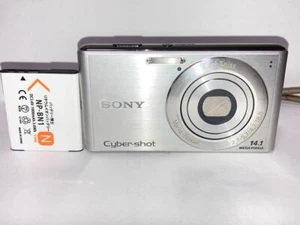 SONY Cyber Shot DSC-W530 Compact Digital Camera Silver 14.1MP Japan - Picture 1 of 13