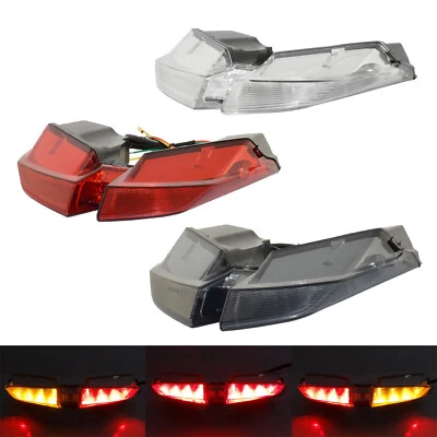 Led Integrated Tail Brake Turn Signals Light For DUCATI Hypermotard 821 939 950 Foto 1 de 4