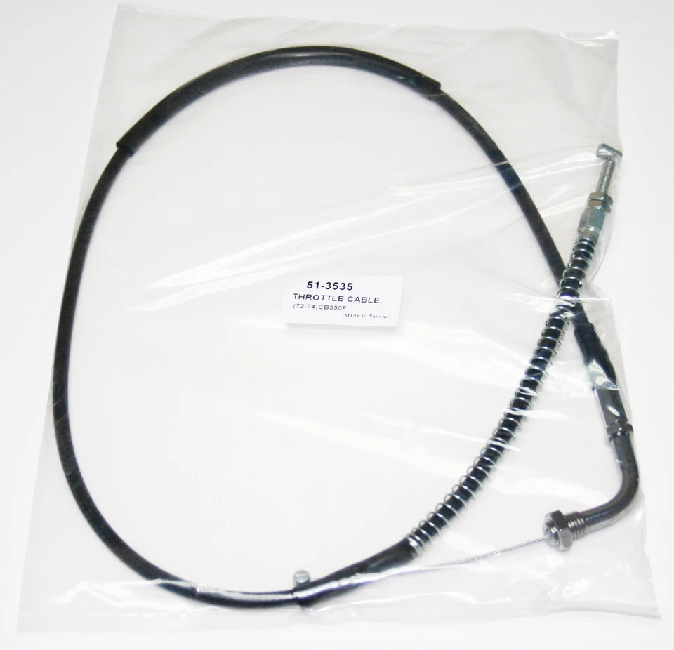 Honda CB400F 1977 Supersport , CB350F 1972 1974 Throttle Cable - Pull Type Foto 1 de 1