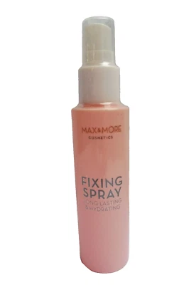 MAX& MORE Max&More Fixing Spray Fixierspray Langanhaltend + Feuchtigkeit - 75 ml