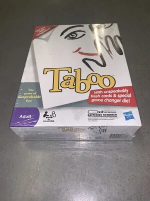 Hasbro Taboo Game 2010 New Sealed Box Fun Adult Game  - Image 1 of 2