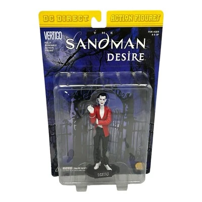 DC Direct Action Figures Vertigo The Sandman Desire 2001 MOC Brand New Sealed - Image 1 of 4