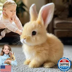 noxozoqm Easter My Realistic Bunny Toy,Interactive Realistic Bunny - Jumping, - Picture 1 of 5