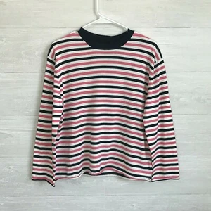 ATM Anthony Thomas Melillo Women's Striped Long Sleeve Top Size Small A67 - Picture 1 of 3