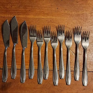 ARGIRO INOX Flatware Set Of 11 - Picture 1 of 7