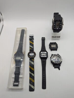 Lot 6 montres,1  solaire , 2 parlante dont une en boite, chrono, alarm - Imagen 1 de 4