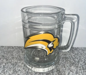 NHL Buffalo Sabres Metal Logo Licensed Glass Tankard #2 - Picture 1 of 6