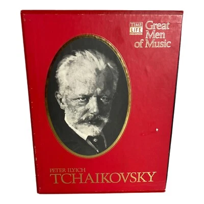 Great Men Of Music Peter Ilyich Tchaikovsky Time Life 4 Cassettes & Booklet - Image 1 of 4