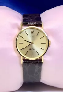 Reloj Rolex Geneve Cellini Vintage 1972 para mujer oro amarillo 18K Ref. 3810 - Imagen 1 de 9