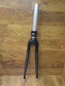SPECIALIZED CARBON 3 ZERTZ 1 1/8 x 8 1/2" STRAIGHT THREADLESS 700C FORK HEAD SET - Picture 1 of 12