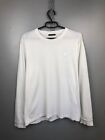Acne Studios Face Patch Men Loong Sleeves White Size L