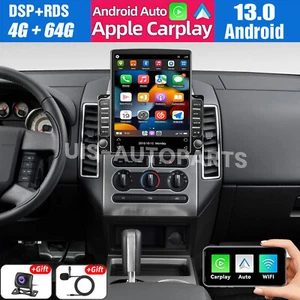4+64GB For Ford Edge 2007-2010 Android 13 Apple CarPlay Car Stereo Radio GPS Nav - Picture 1 of 23