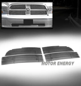 FOR 09-12 RAM 1500 FRONT UPPER BILLET GRILLE INSERT 4PCS ALUMINUM POLISHED - Bild 1 von 4