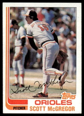 1982 Topps #617 Scott McGregor - Image 1 of 2