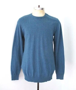 Maglione da ufficio Old Navy blu verde acqua MORBIDO leggero policotone nuovo con etichette M - Foto 1 di 5