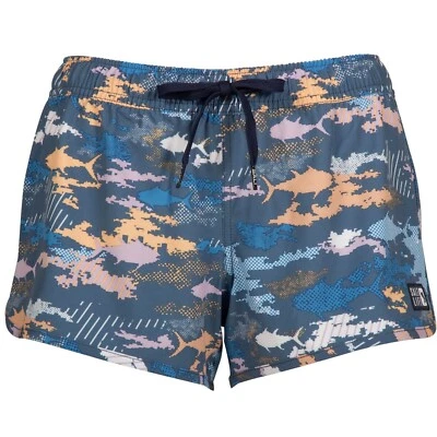 Salt Life Volley Short 3” Inseam Digital Camo Blue S Live Salty Saltlife NWT - Image 1 of 4