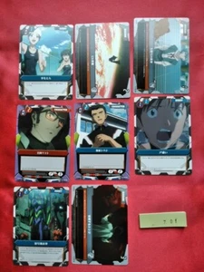 Evangelion Japanese Anime 8 card set Bandai 701 - Picture 1 of 2