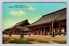 Kyoto-Japan, Buddist Temple Honganji, Vintage Postcard