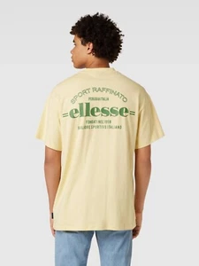 Ellesse Minker Camiseta Hombre Camiseta Blanco Crema/Azul/Verde/Amarillo - Imagen 1 de 20