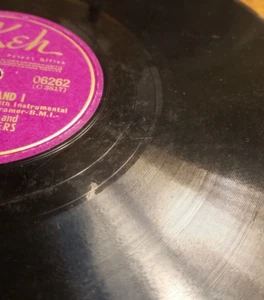 78RPM Okeh 06262 Louise Massey - The Band Played On / My Sister And I, clean VG - Imagen 1 de 5