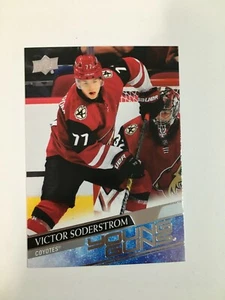 F108,546 2020-21 Upper Deck YOUNG GUNS Victor Soderstrom YG RC COYOTES - Picture 1 of 1