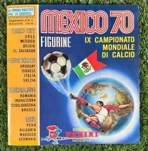 ALBUM CALCIATORI PANINI MEXICO 70 1970 VUOTO - EMPTY - Foto 1 di 13