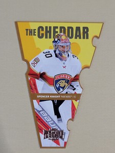 2021-22 Skybox Metal Universe Spencer Knight The Cheddar Rookie RC #TC-26