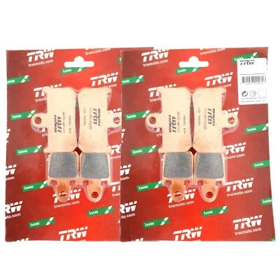 2X TRW MCB795SRQ Plaquettes De Frein Avant Pour Yamaha YZF-R1 1000 VMX-17 1700A - Photo 1/2