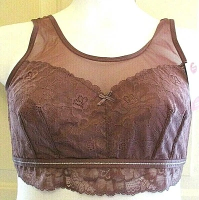 New Cacique Modern Collection Semi Sheer Stretch Lace Bra 18/20                - Image 1 of 2
