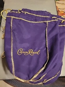 Crown Royal 9" lila Kordelzugbeutel - Bild 1 von 2