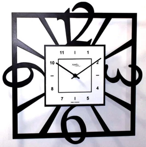 AMS DESIGN orologio da parete al quarzo 9283 NUOVO! - Foto 1 di 3