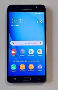 Smartphone Samsung Galaxy J7 16GB Schwarz ohne Simlock Dual SIM AMOLED Android