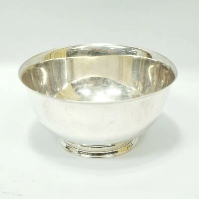 Tiffany & Co. Bowl Colonial Revere Style Sterling Silver 22968 M Modern Vintage Foto 1 de 4