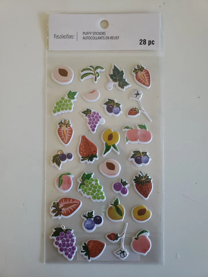 Recollections Assorted Fruits Scrapbooking stickers - Image 1 of 1