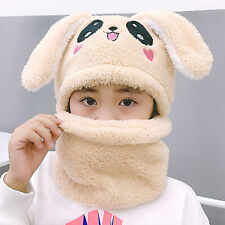 Baby Hat Plush Keep Warm Cold Winter Children Neck Warmer Cap Non-shrink