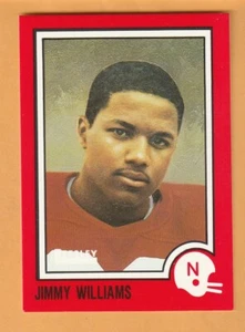 Tarjeta Jimmy Williams Nebraska Cornhuskers 1989 #64 Detroit Lions 6Z - Imagen 1 de 2