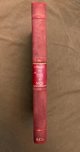 Rare Suede Paul Geraldy Toi et Moi, 1942 WW2 Edition, Poetry, French Text LTD ED - Picture 1 of 12