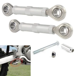 Rear Suspension Links Lower Mount Fit For Kawasaki KLX450R 2008-2019 2021 Silver - Picture 1 of 11