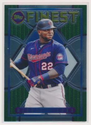 2022 Topps Finest Flashbacks #134 Miguel Sano Minnesota Twins - Image 1 of 2